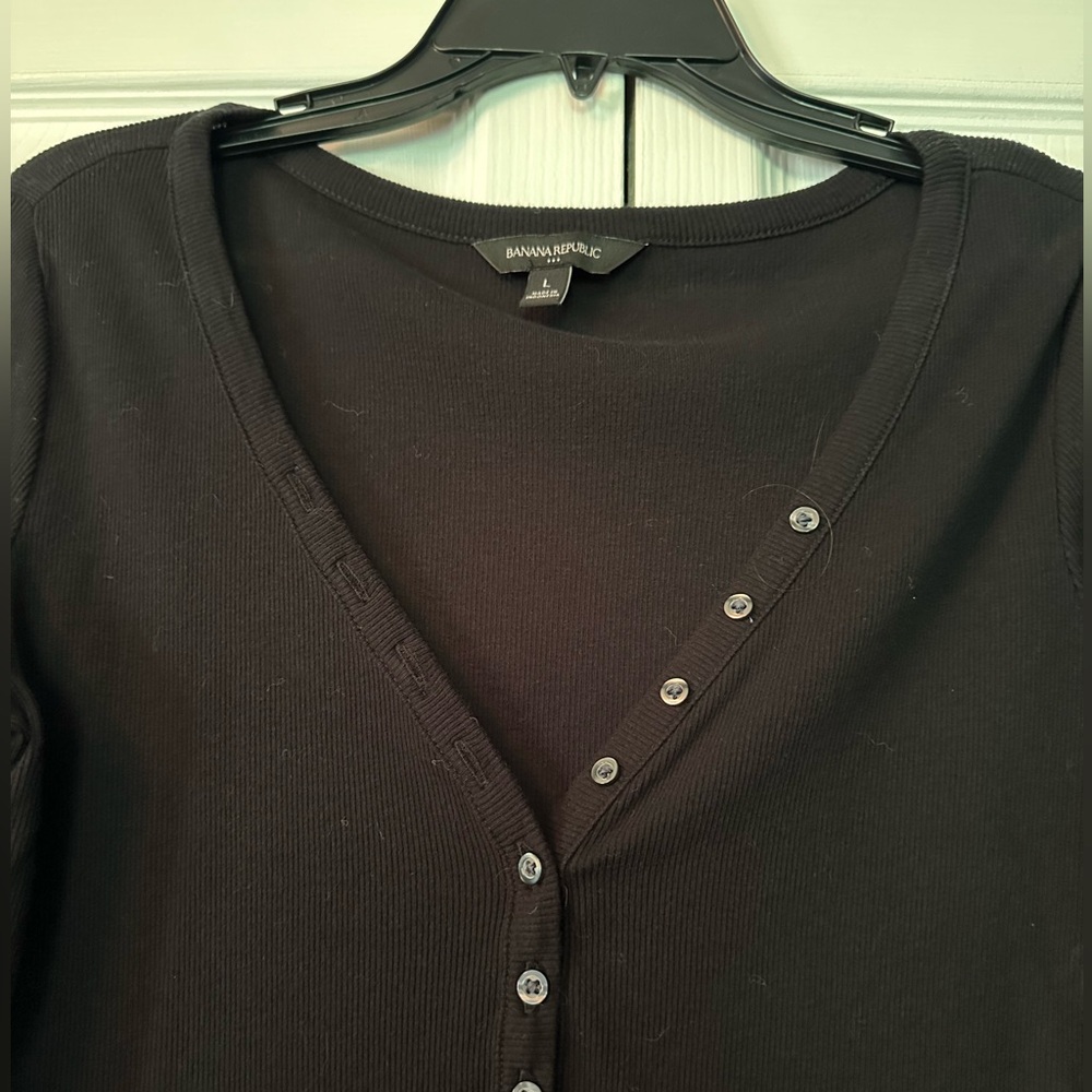 Banana Republic Black bodysuit